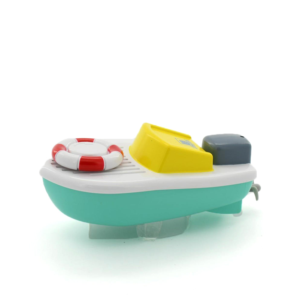 Bb Junior Splash N Play Twist & Sail Motorboat Bath Float Toys For Baby 12-36 Month