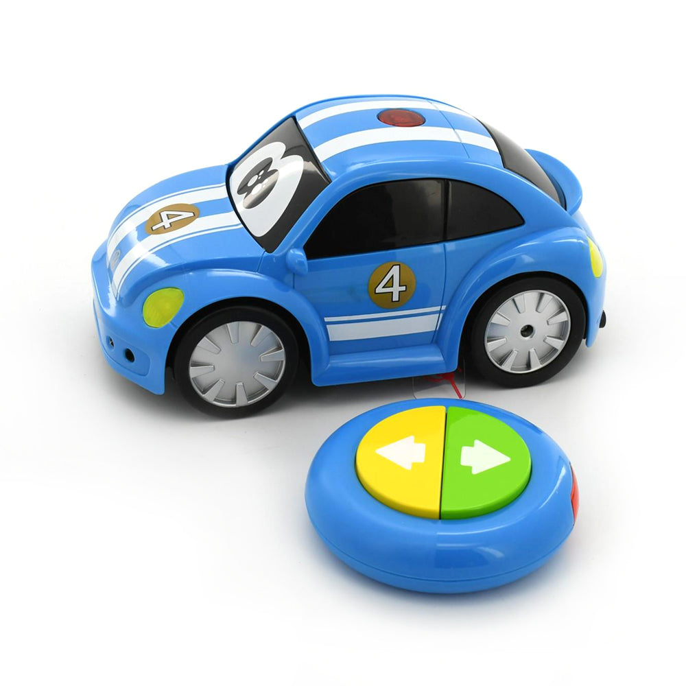 Bb Junior Licensed Volkswagen Easy Play RC Beetle-Blue Racing Baby Kids 18 Month+