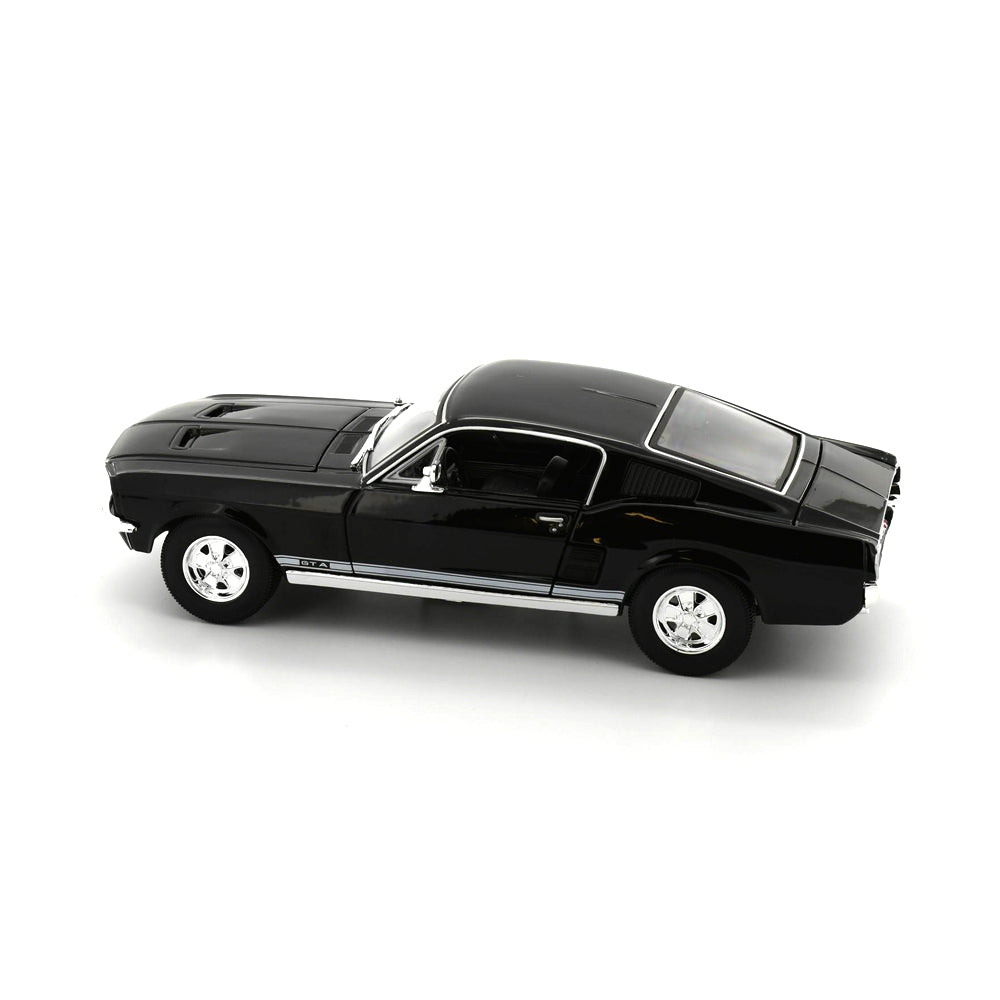 Maisto Licensed 1:18 Scale 1967 Ford Mustang Fastback Diecast Model Car Black