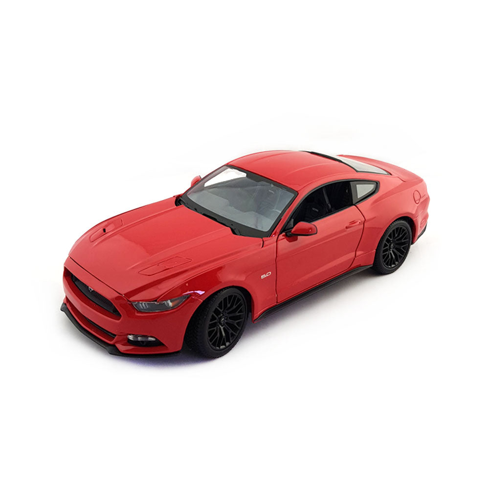 Maisto Licensed 1:18 Scale Ford Mustang Coupe 2015 Diecast Model Car Red
