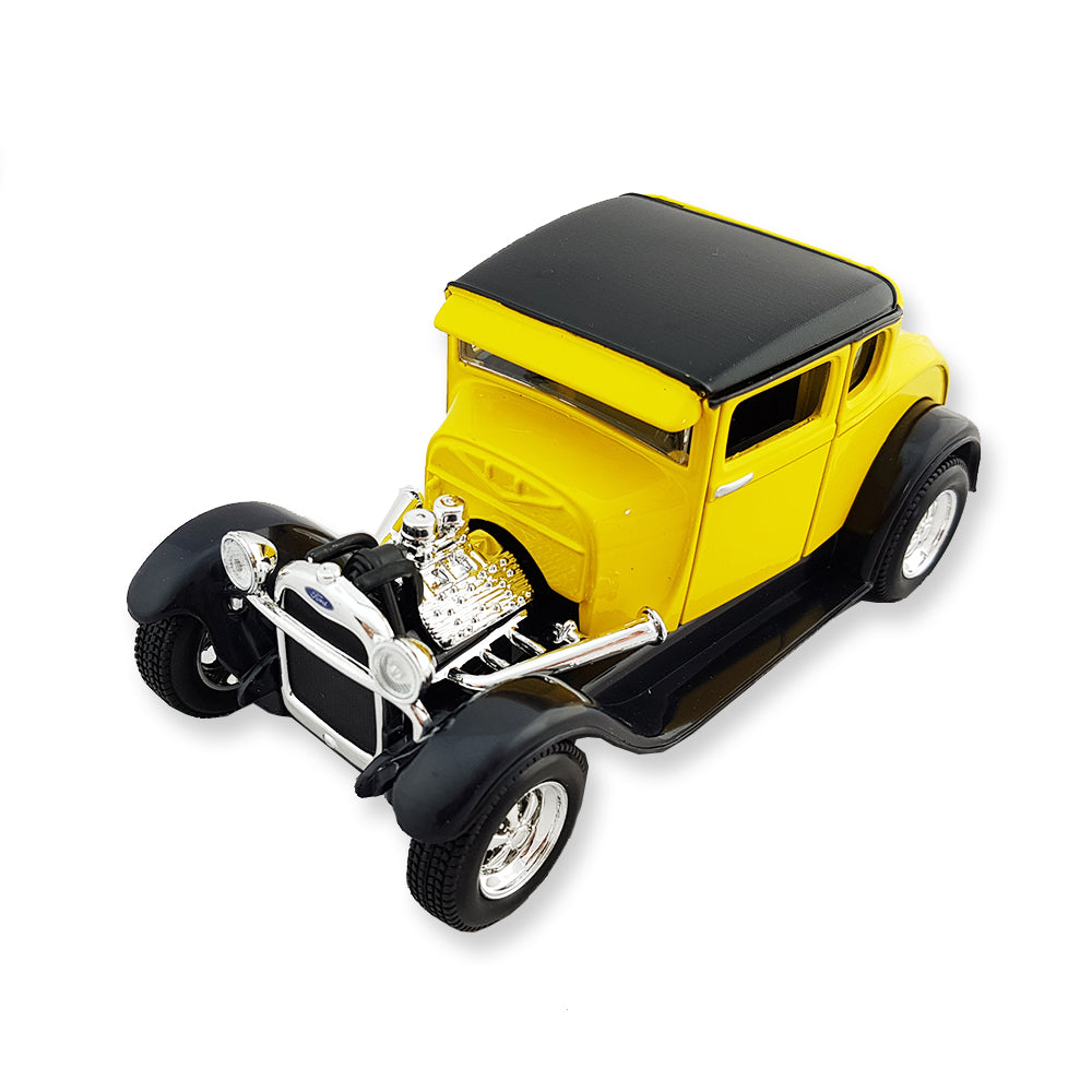 Maisto Licensed 1:24 Scale 1929 Ford Model A Diecast Model Car Yellow