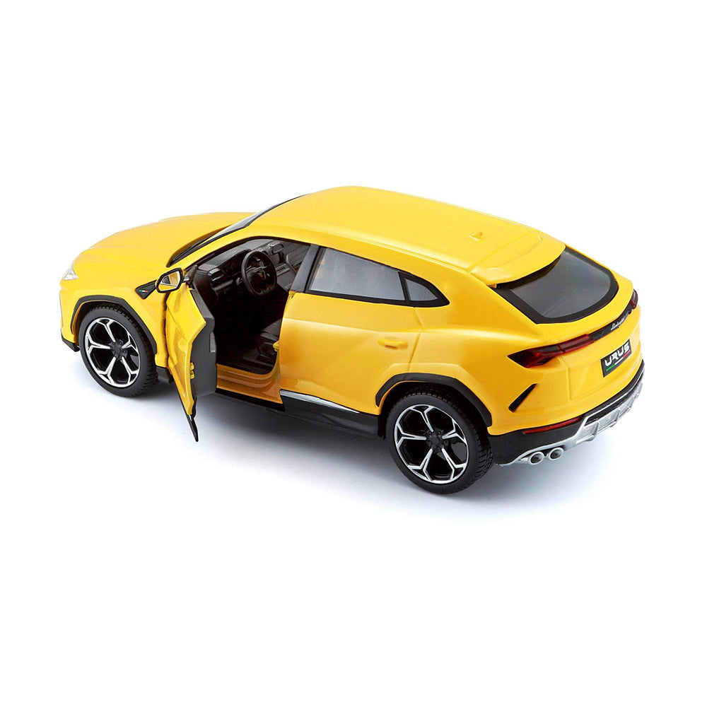 Maisto Licensed 1:24 Scale Lamborghini Urus Diecast Model Car Yellow