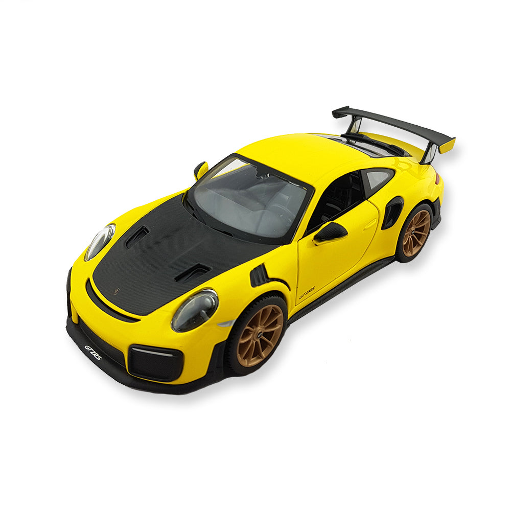 Maisto Licensed 2018 Porsche 911 GT2 RS Diecast Model Car Yellow