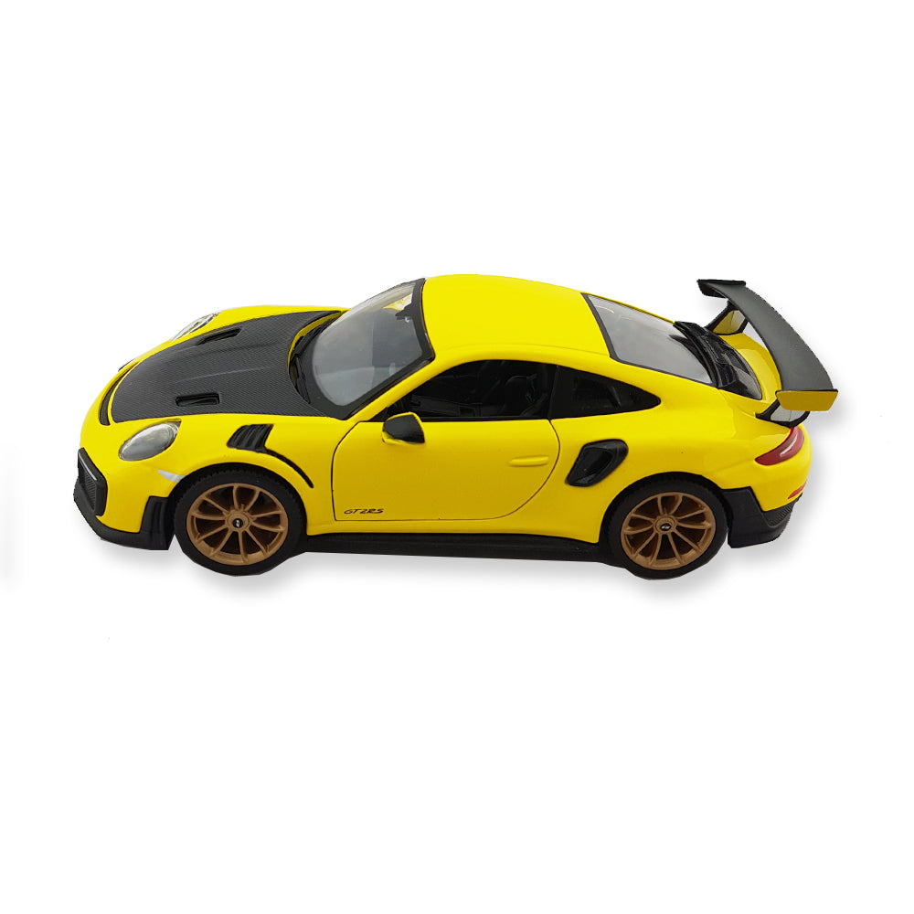 Maisto Licensed 2018 Porsche 911 GT2 RS Diecast Model Car Yellow