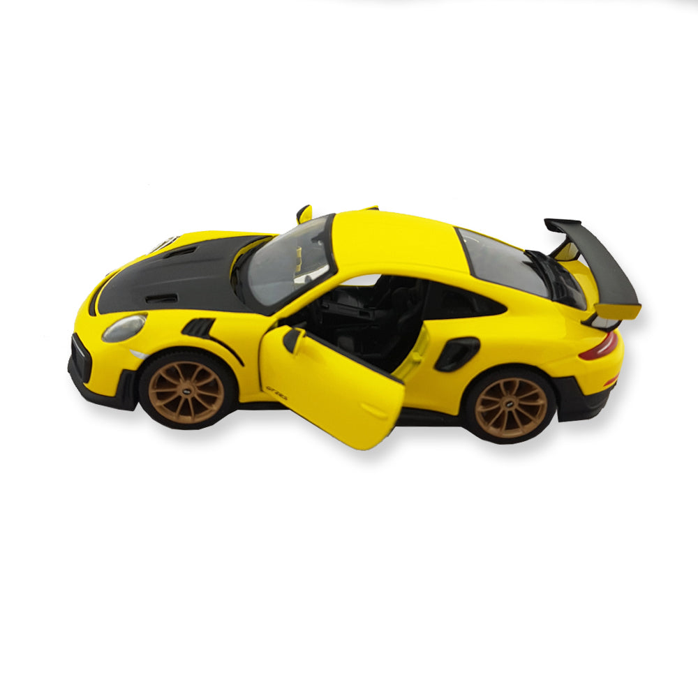 Maisto Licensed 2018 Porsche 911 GT2 RS Diecast Model Car Yellow