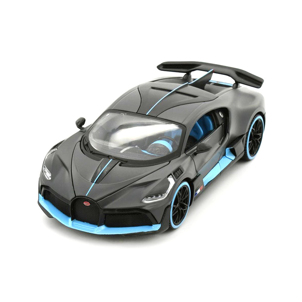 Maisto Licensed 1:24 Scale 2018 Bugatti Divo Gray Diecast Model Car