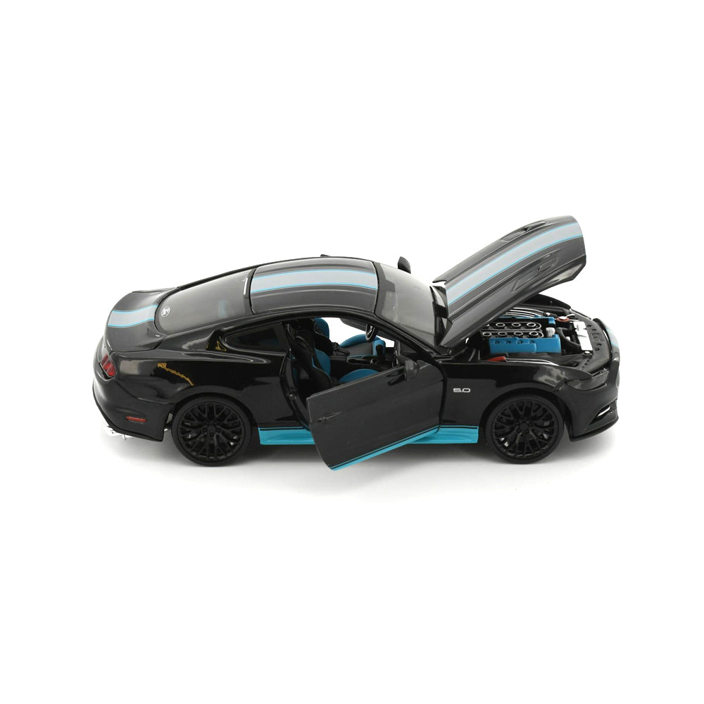 Maisto Licensed 1:24 Scale A Line Design 2015 Ford Mustang GT Diecast Model Car Black