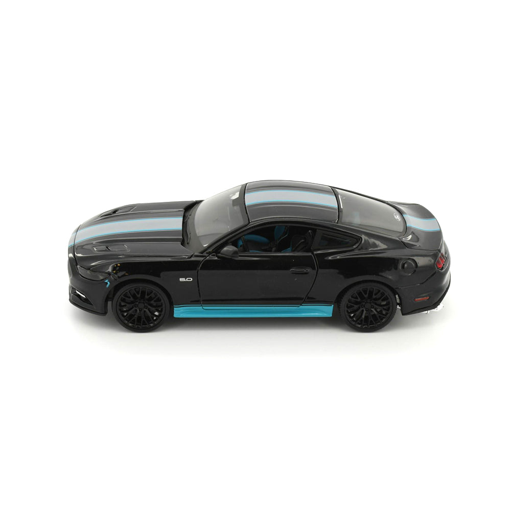 Maisto Licensed 1:24 Scale A Line Design 2015 Ford Mustang GT Diecast Model Car Black