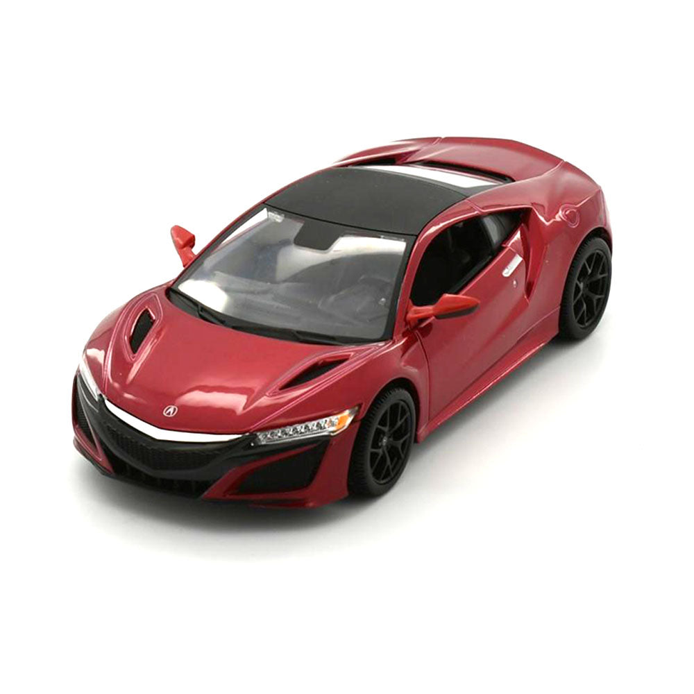 Maisto Licensed 1:24 Scale Assembly Line Honda Acura NSX 2018 Model Car Red