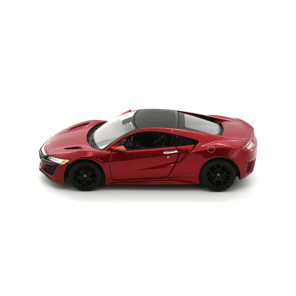 Maisto Licensed 1:24 Scale Assembly Line Honda Acura NSX 2018 Model Car Red