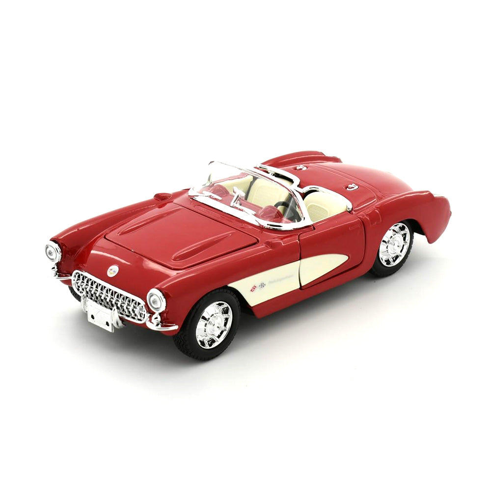 Maisto Licensed 1:24 Scale Assembly Line 1957 Chevrolet Corvette Roadster Diecast Model car