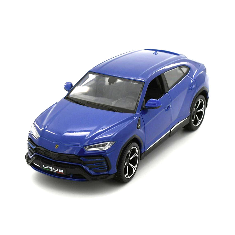 Maisto Licensed 1:24 Scale Assembly Line 2018 Lamborghini Urus Diecast Model Car Blue