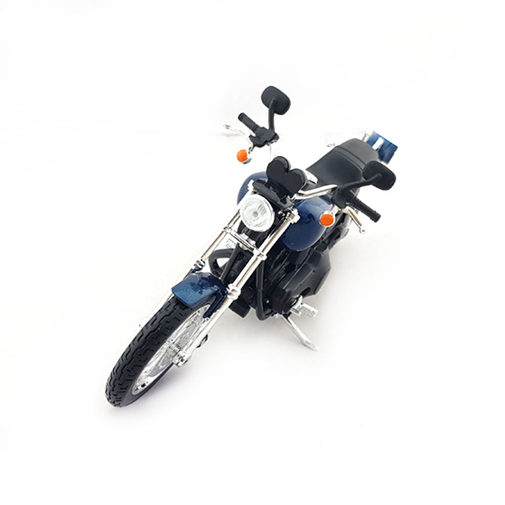 Maisto Licensed 1:12 Scale Harley Davidson 2004 Dyna Super Glide Sport Model Bike Blue