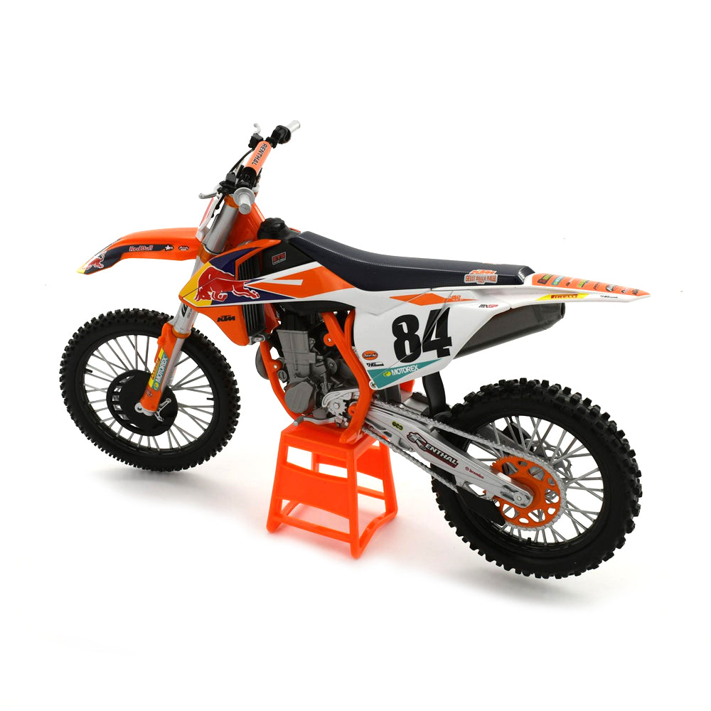 Maisto Licensed 1:6 Scale Red Bull 2018 KTM 450 SX-F Factory #84 J Herling Diecast Model
