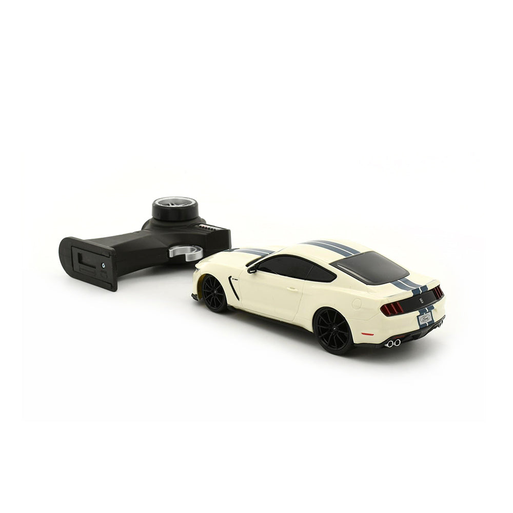 Maisto Tech Licensed 1:24 Scale Remote Control Car Ford Shelby GT350 White