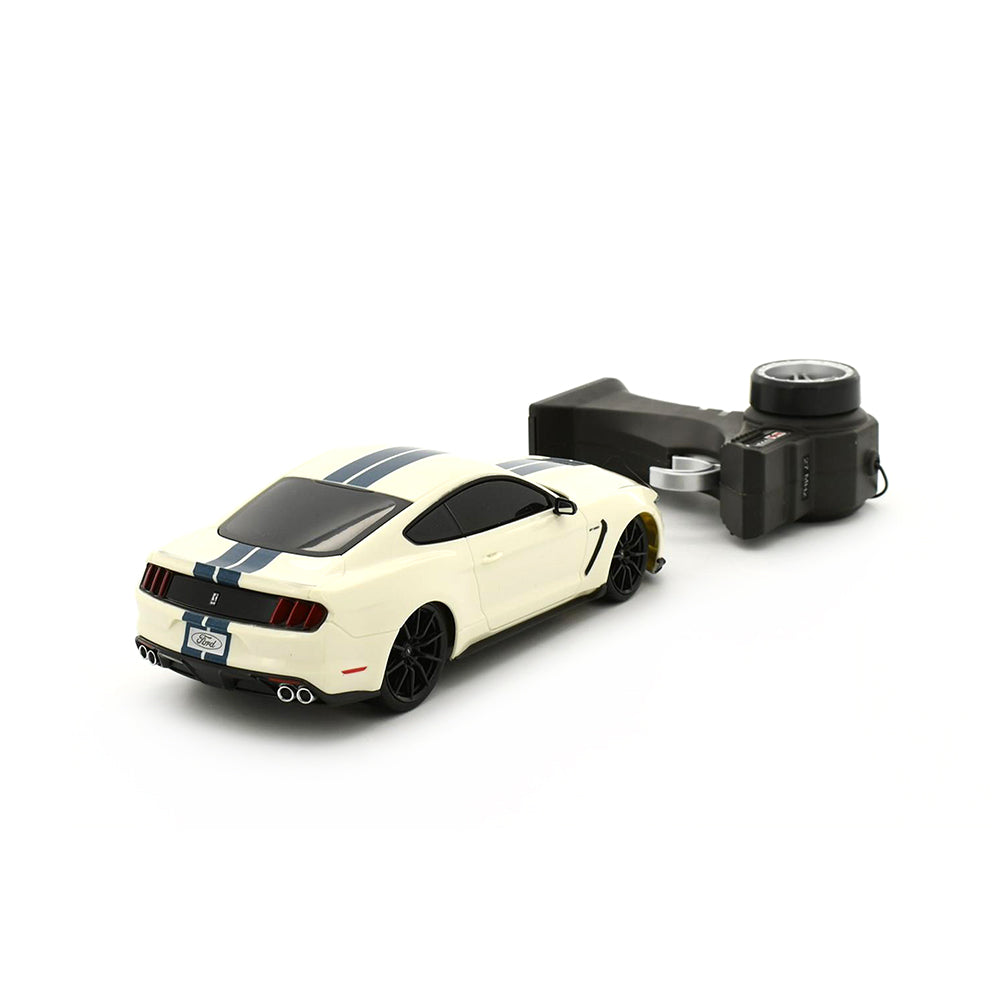 Maisto Tech Licensed 1:24 Scale Remote Control Car Ford Shelby GT350 White