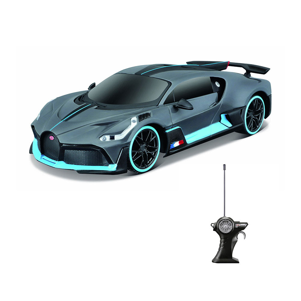 Maisto Tech Licensed 1:24 Scale 2.4Ghz Bugatti Divo Remote Control Car Grey