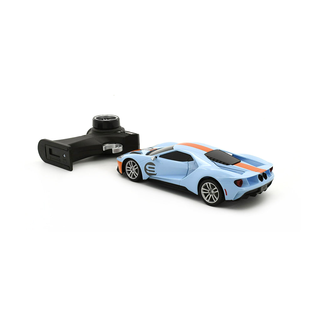 Maisto Tech Licensed 1:24 Scale 2019 Ford GT Heritage Remote Control Car Blue