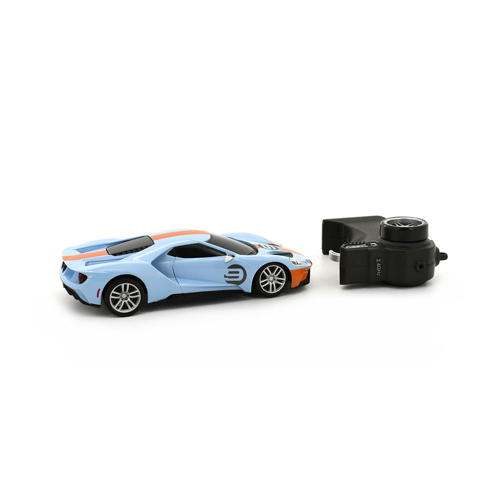 Maisto Tech Licensed 1:24 Scale 2019 Ford GT Heritage Remote Control Car Blue