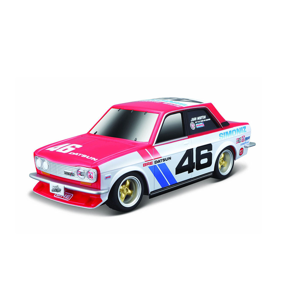 Maisto Tech Licensed 1:24 Scale 2.4Ghz BRE Datsun 510 #46 Remote Control Car Multicolor