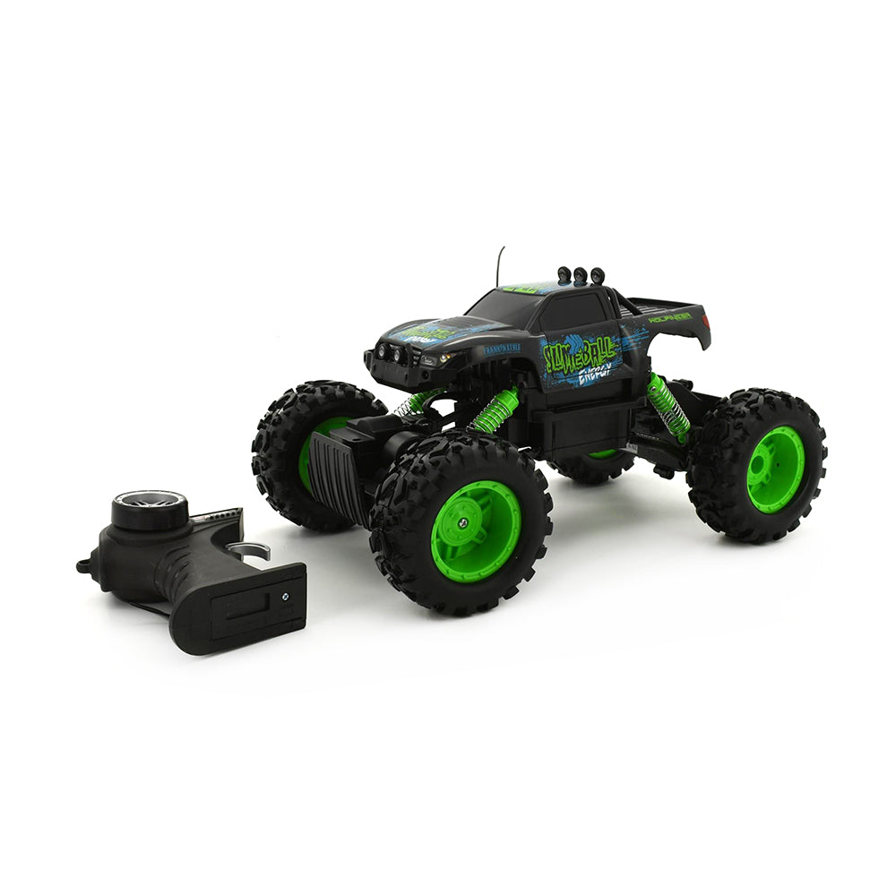 Maisto Tech Licensed 27Mhz Rock Crawler 4 x 4 Radio Controlled Vehicle Green