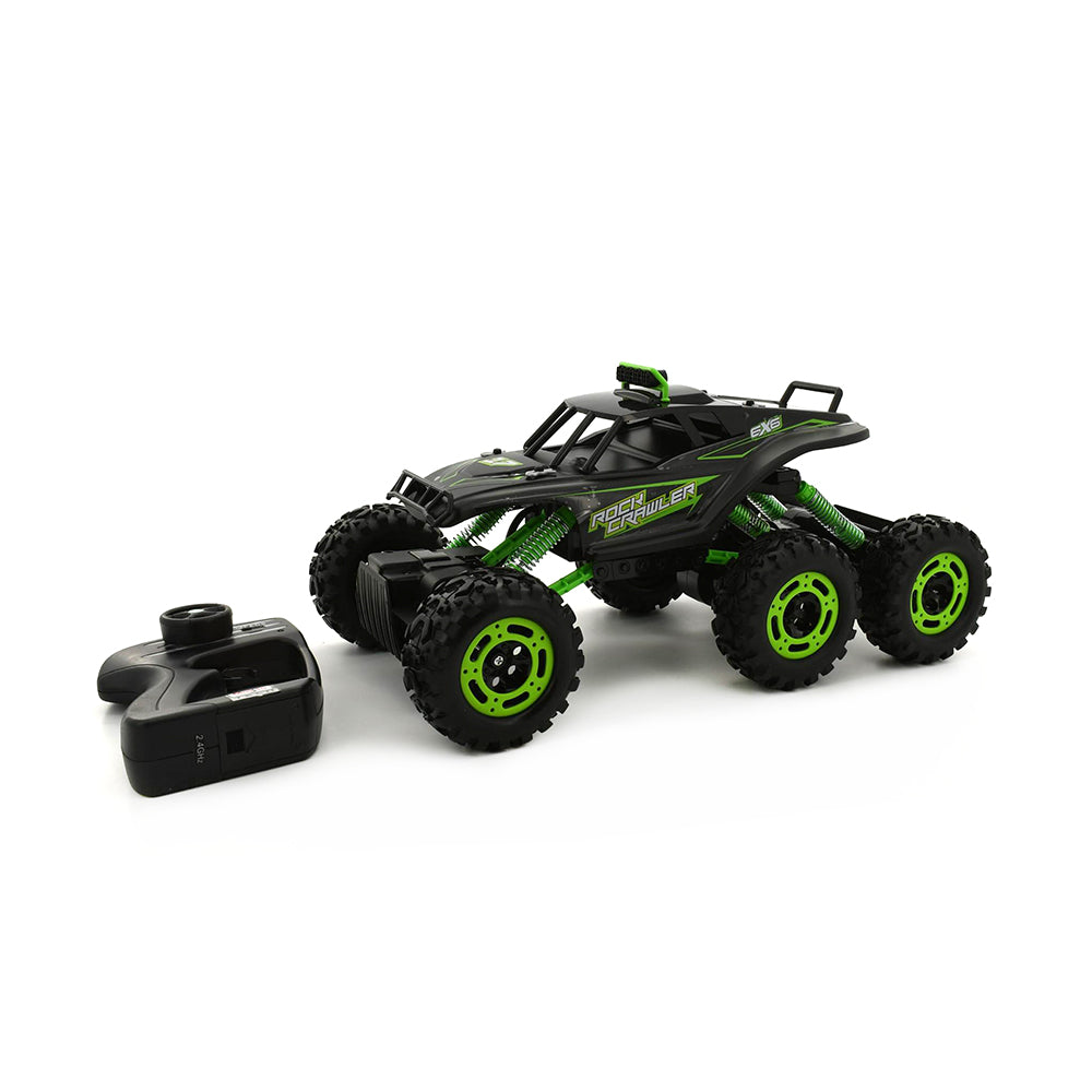 Maisto Tech Licensed 27Mhz Rock Crawler 6 x 6 Radio Controlled Vehicle Green
