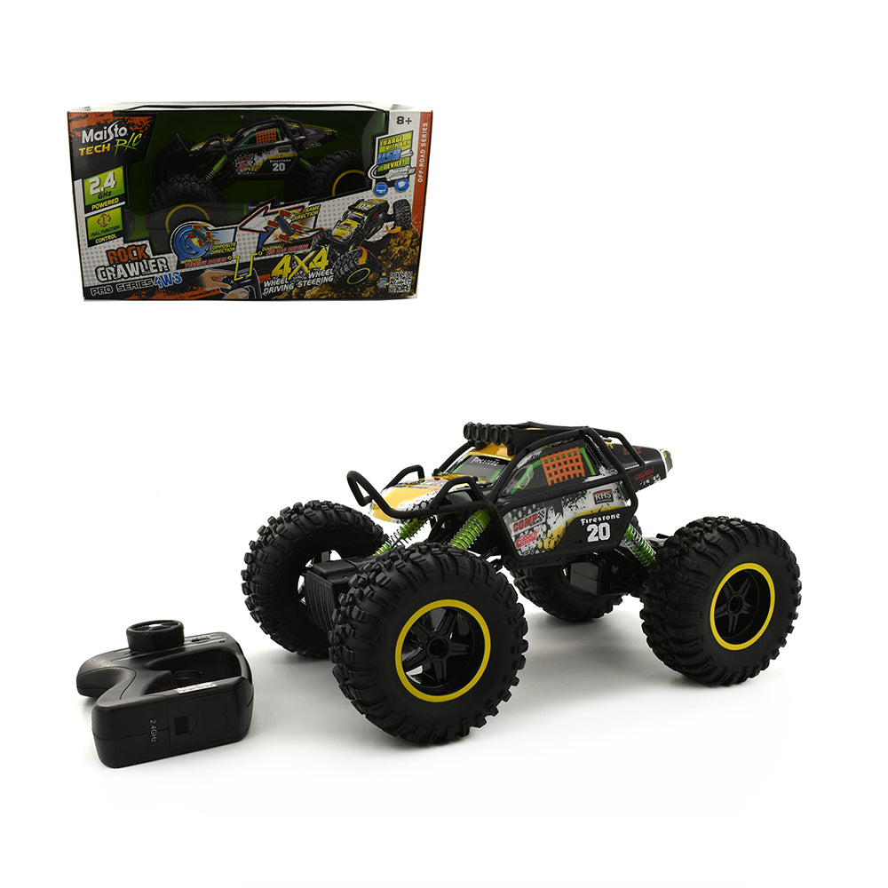 Maisto Tech Licensed Rock Crawler ProSeries Four Wheel Steering Radio Controlled Vehicle
