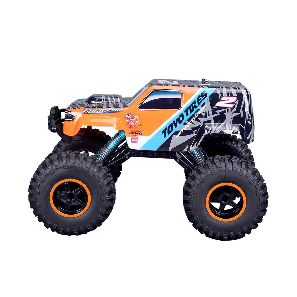 Maisto Tech Licensed RockZilla 2 4WD 2.4Ghz & USB Remote Controll Car Orange 