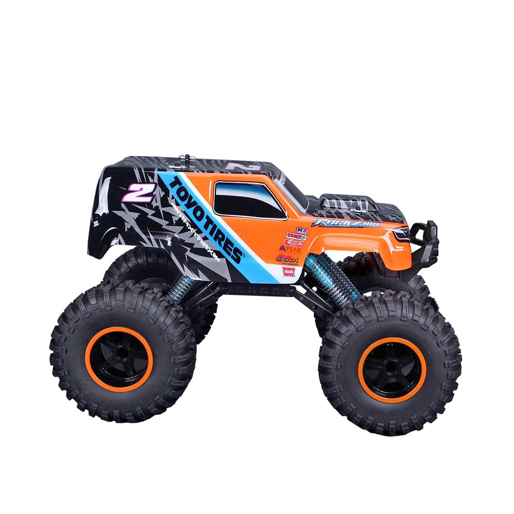 Maisto Tech Licensed RockZilla 2 4WD 2.4Ghz & USB Remote Controll Car Orange 