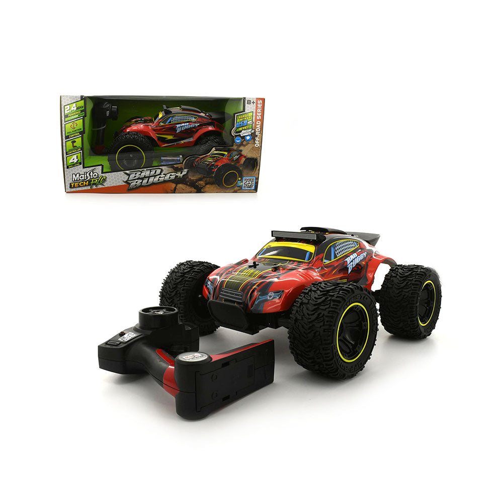 Maisto Tech Licensed Bad Buggy Off Road 2.4Ghz & USB Remote Controll Car Red 