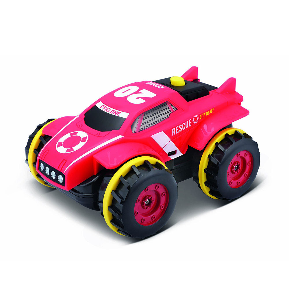 Maisto Tech Licensed 2.4Ghz Cyklone Aqua Tread Amphibious Remote controlled Vehicle Red
