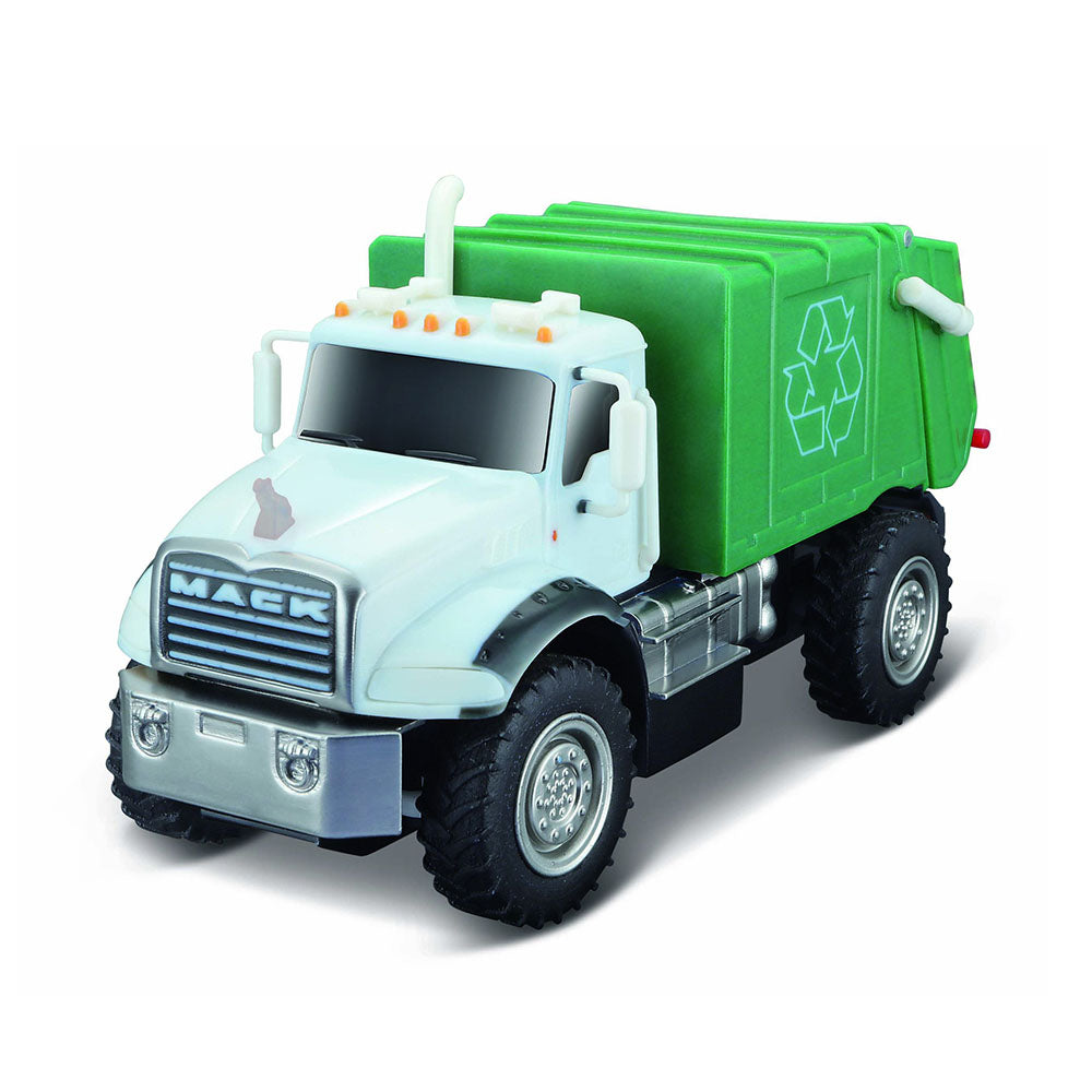 Maisto Tech Licensed 2.4 Ghz Work Machines Mack Granite Refuse Radio Controlled Truck Green