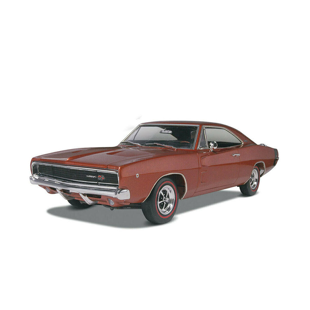 Revell 1:25 Scale 1968 Dodge Charger R/T Muscle Car Vintage Drag Racer Maroon