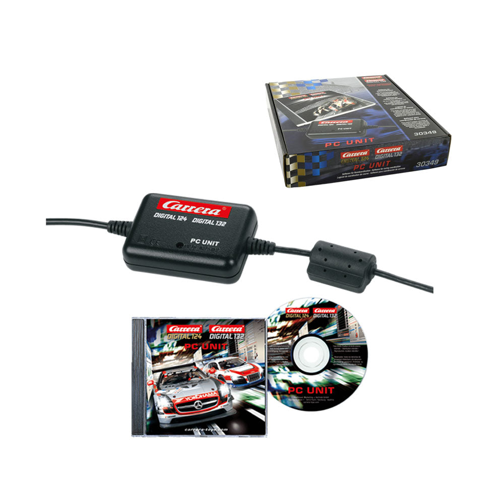 Carrera 1:24 Scale Interface Set-Cable & Soft Ware
