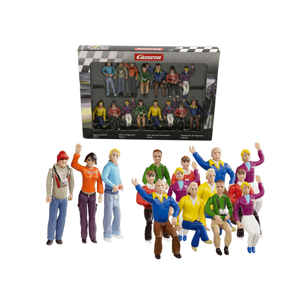 Carrera 1:32 Scale Evolution 21128 Figure Pit Spectators 15 Figures