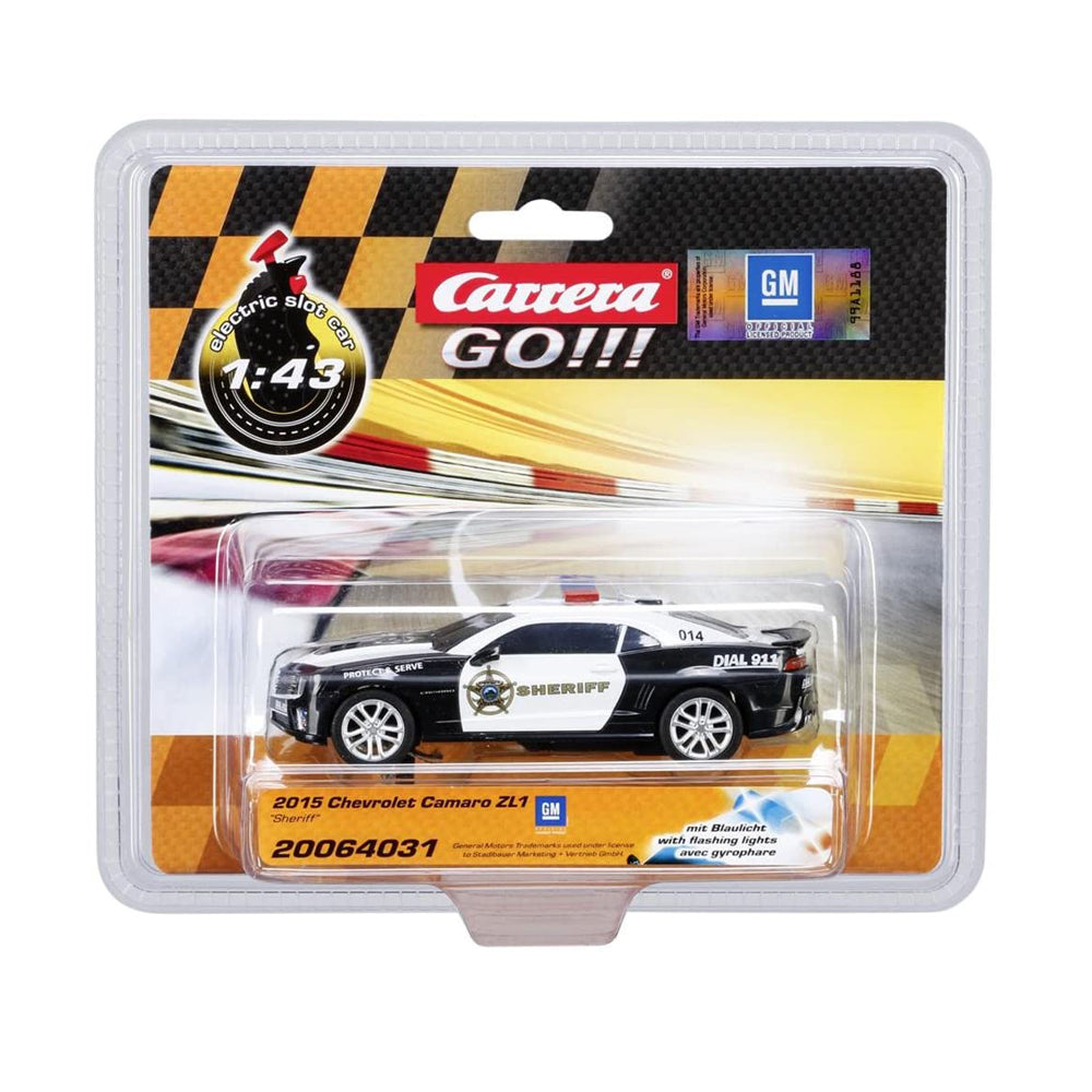 Carrera Licensed 1:43 Scale 2015 Chevrolet Camaro ZL1 "Sheriff"
