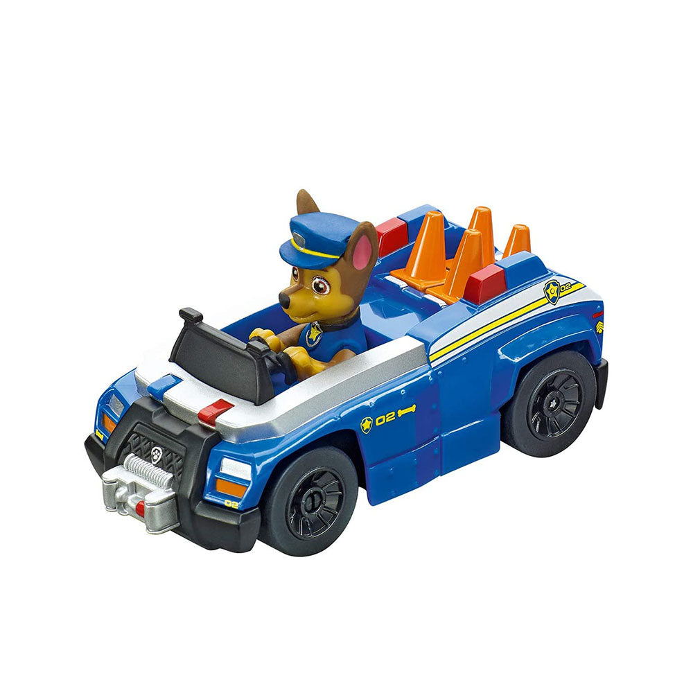 Carrera Licensed 1:50 Scale First Paw Patrol Chase & Marshall On The Track Race Car Set
