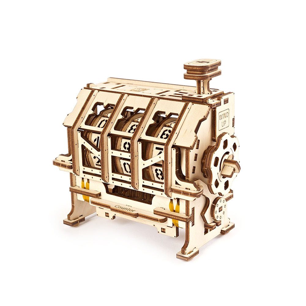 Ukraine Made UGears Stem Lab Counter Wooden Mechanical Model Kit 3D Puzzle DIY