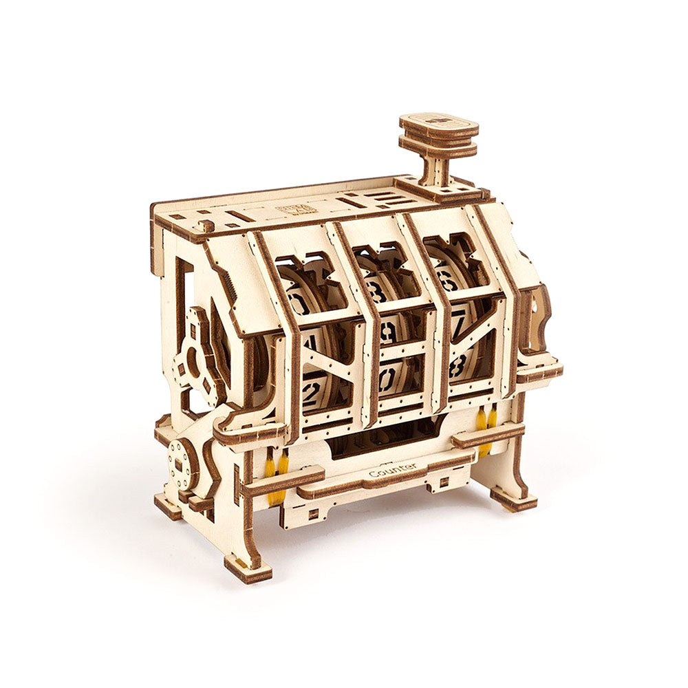 Ukraine Made UGears Stem Lab Counter Wooden Mechanical Model Kit 3D Puzzle DIY