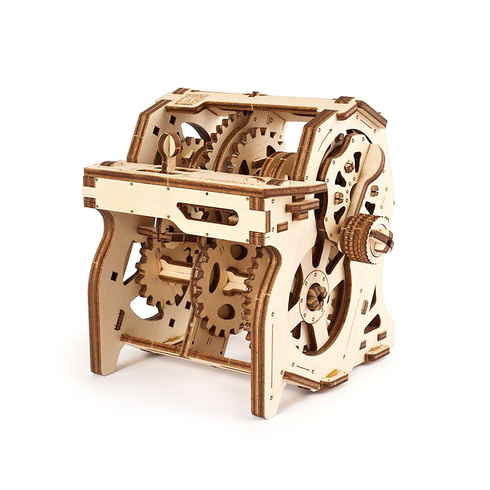 Ukraine Made UGears Stem Lab Gearbox Wooden Model Kit Mechanical 3D Puzzle DIY