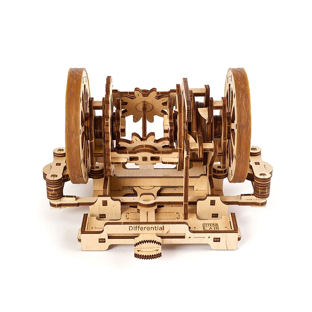 Made in Ukraine UGears Stem Lab Differential Wooden Mechanical Model Kit DIY Toy