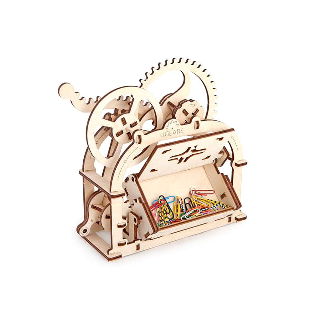 Made in Ukraine UGears Mechanical Box Wooden 3D Puzzle DIY Model Toy Kit 14y+