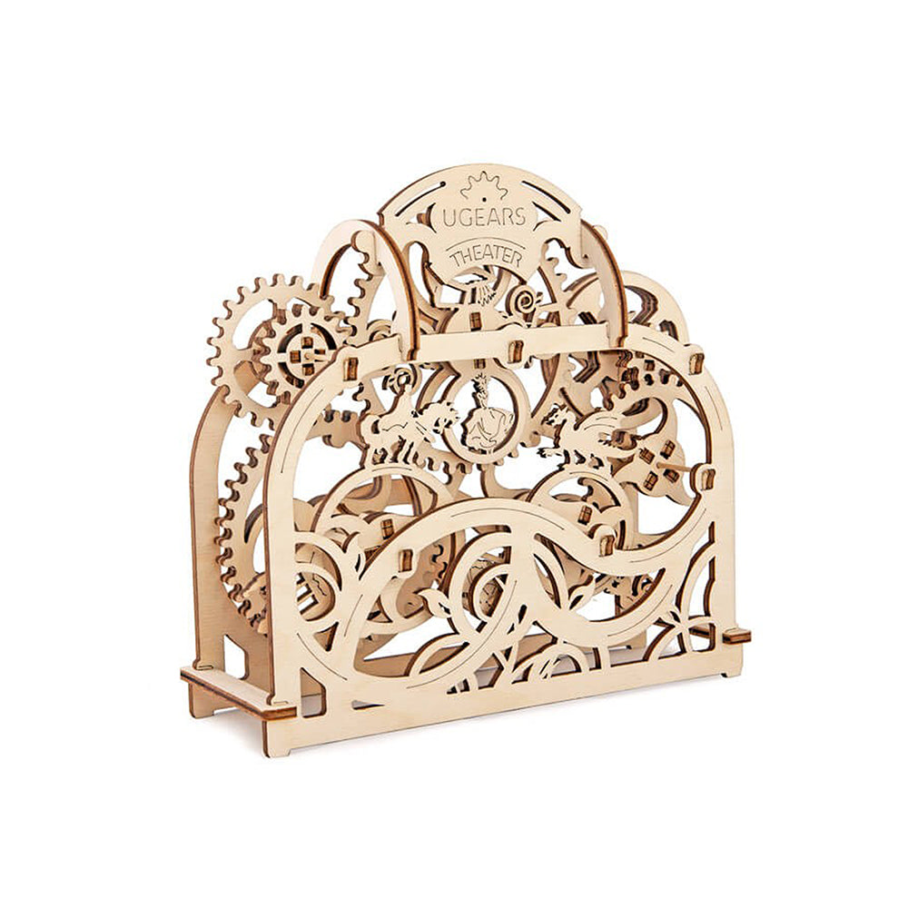 Made in Ukraine UGears Mechanical Theatre Wooden 3D Puzzle DIY Model Kit 14y+
