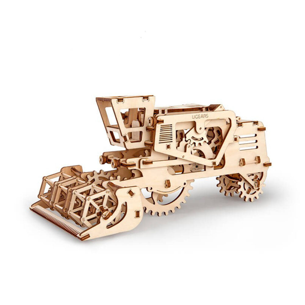 Ukraine Made UGears Self Propelled 3D Puzzle Combine Harvester Mechanical Model