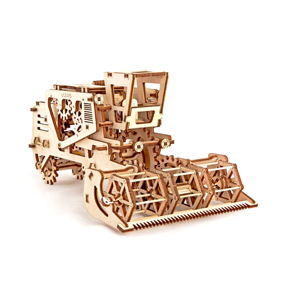 Ukraine Made UGears Self Propelled 3D Puzzle Combine Harvester Mechanical Model