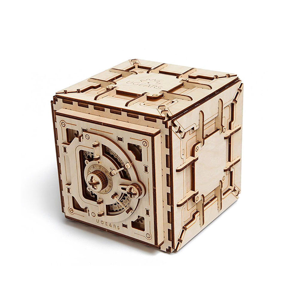 Made in UkraineUGears Safe Mechanical Model Kit And Puzzle Box