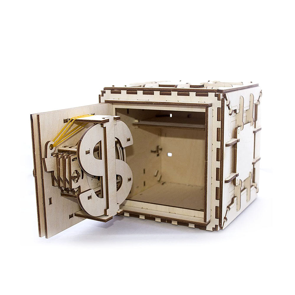 Made in UkraineUGears Safe Mechanical Model Kit And Puzzle Box