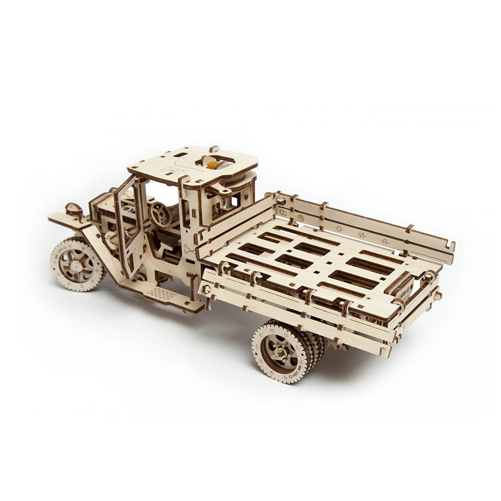 Ukraine Made UGears DIY Self Propelled Wooden 3D Puzzle Truck UGM 11 Mechanical Model Kit