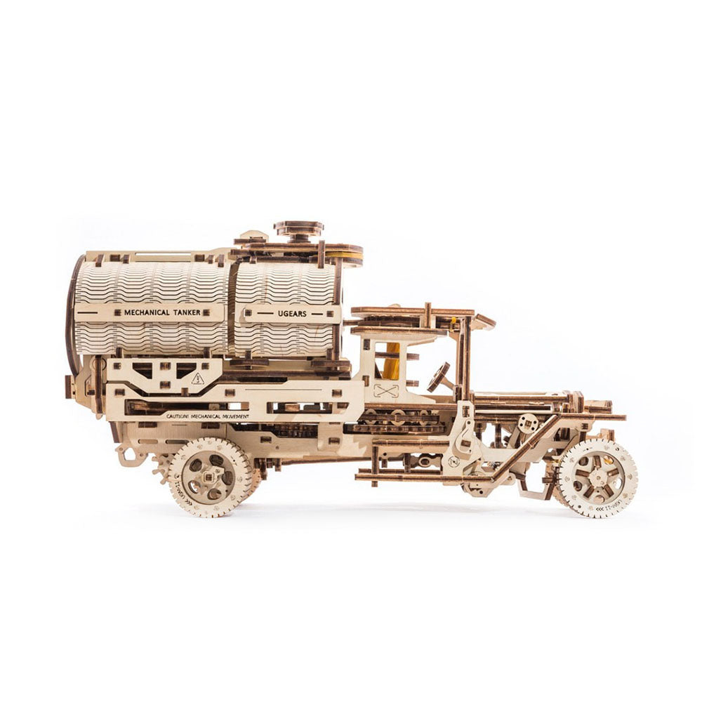 Made in Ukraine UGears UGM 11 Truck With Tanker Wooden Model Kit 3D Puzzle