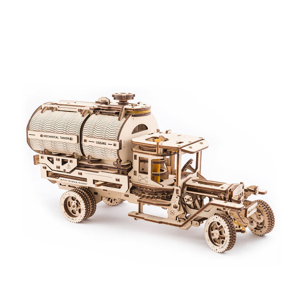 Made in Ukraine UGears UGM 11 Truck With Tanker Wooden Model Kit 3D Puzzle